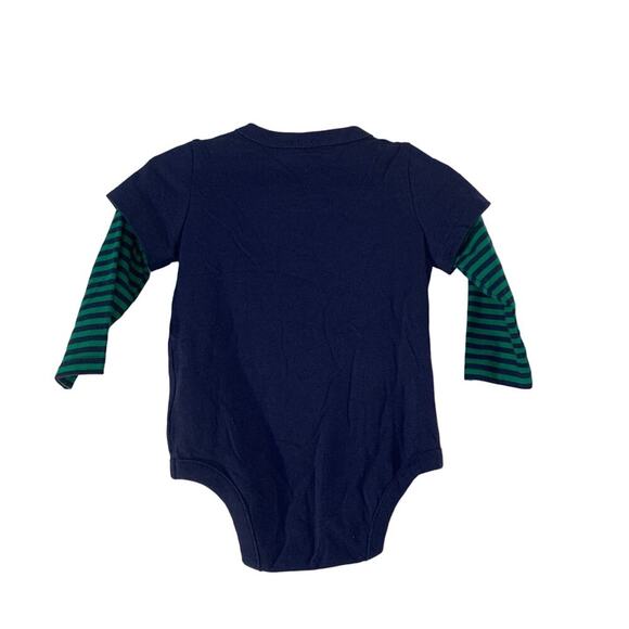 GAP Boy’s NWT “Meet Me Under The Mistletoe” Holiday One Piece / Size: 6-12 Mos - Picture 2 of 9